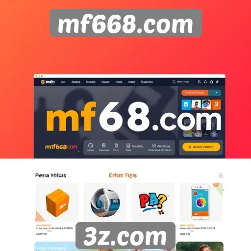 Acessibilidade e interface do site mf668.com