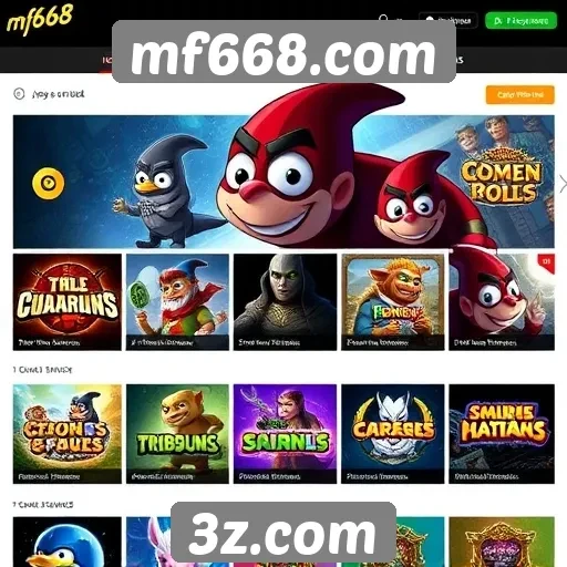 Jogos mais populares disponíveis em mf668.com